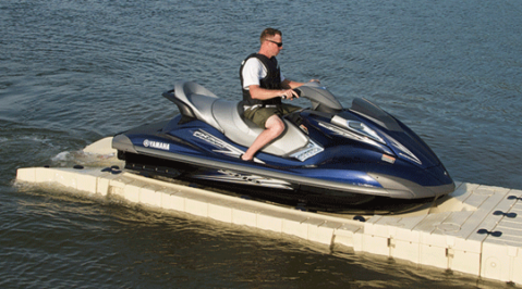 Floating Jetski Lift At Ease Dock Lift