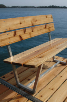 Pier Pleasure Cedar Bench