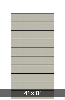 4' x 8' Aluminum Section