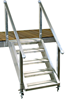 DH Aluminum Dock Stairs