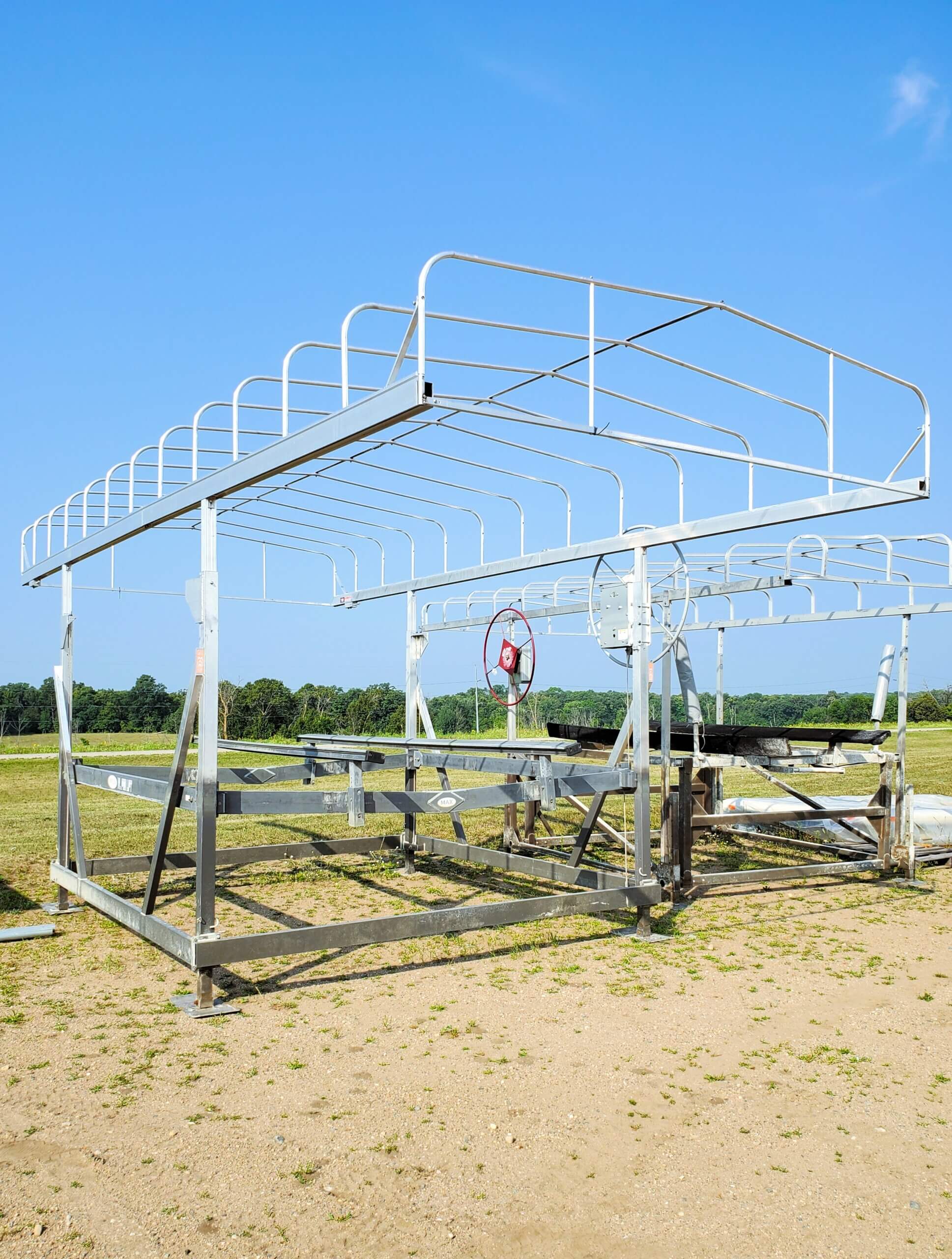Stock # (2461) Max Boat Lift with 24′ Canopy – $8,495