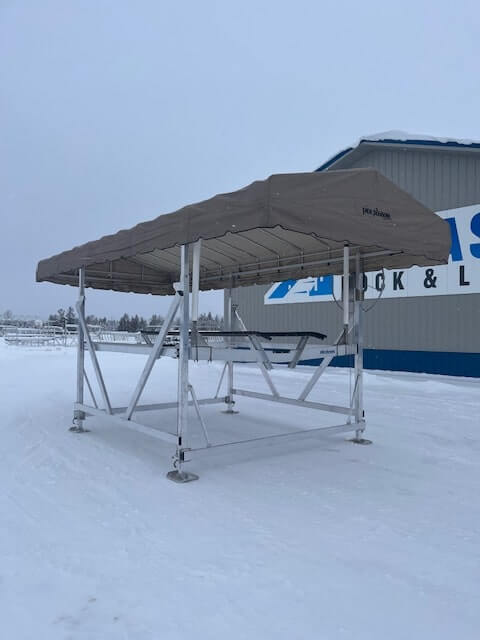 Stock # (pp5) Pier Pleasure Boat Lift With 24′ Canopy – $10,395 - At 